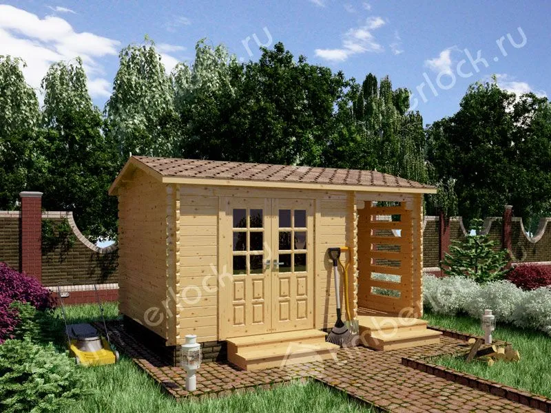 Хозблок для дачи Х-453-1