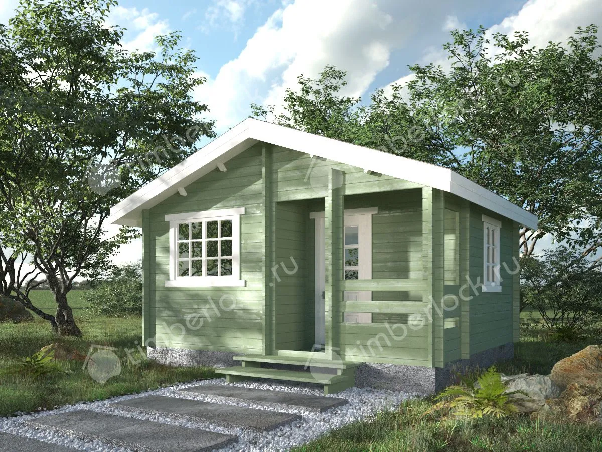 Маленький садовый домик С-54