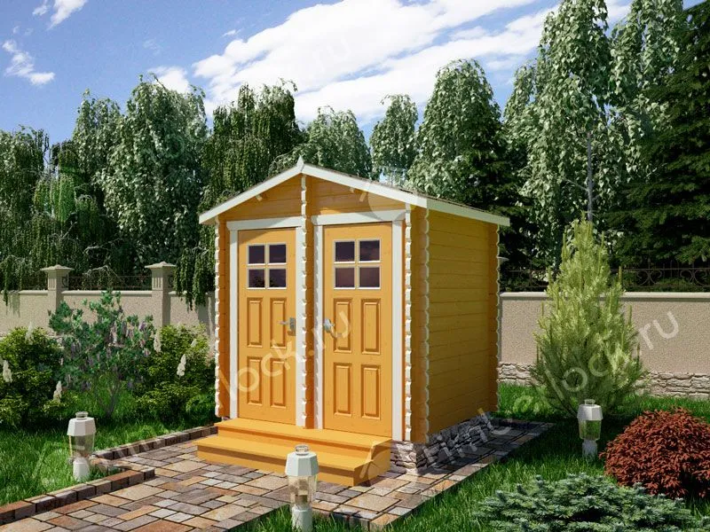 Хозблок с душем и туалетом Х-252