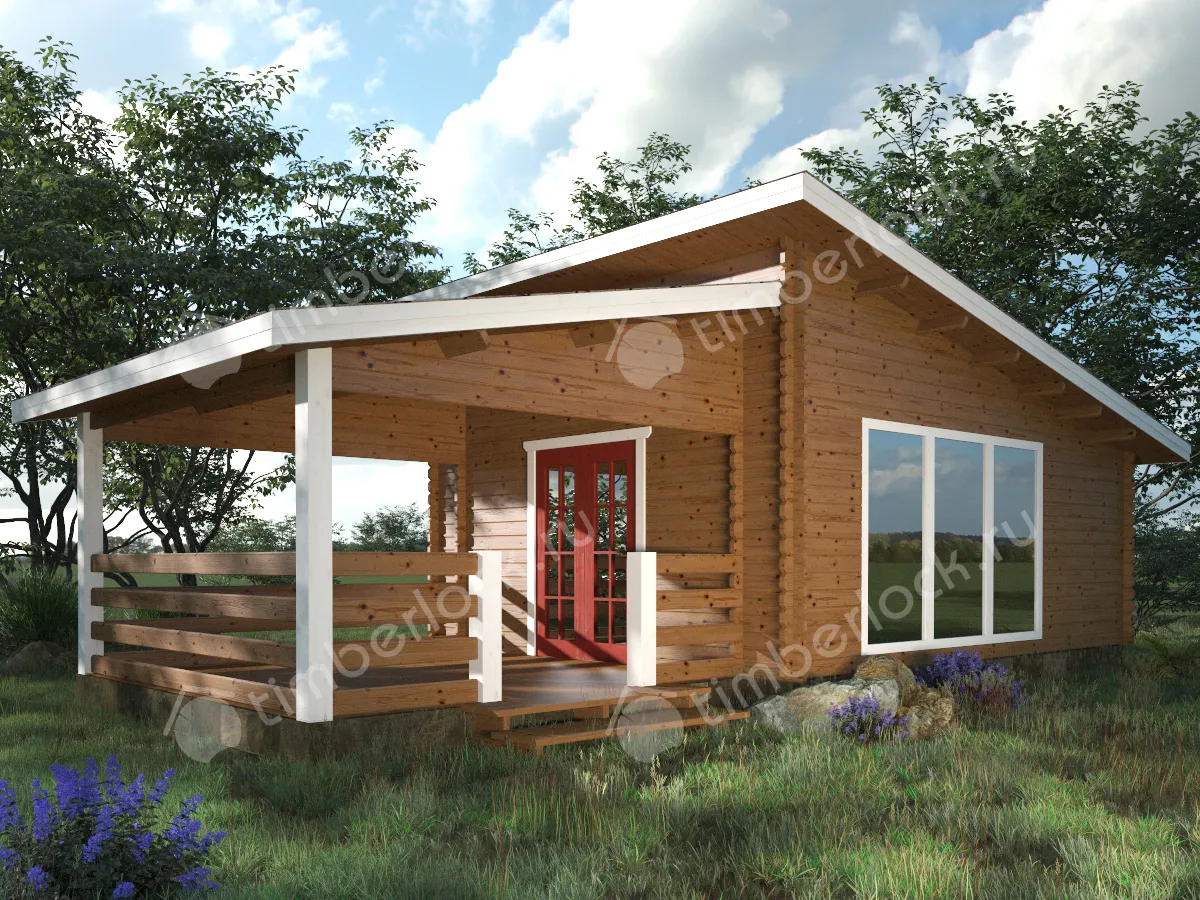 Кемпинговый дом с верандой КД-6544