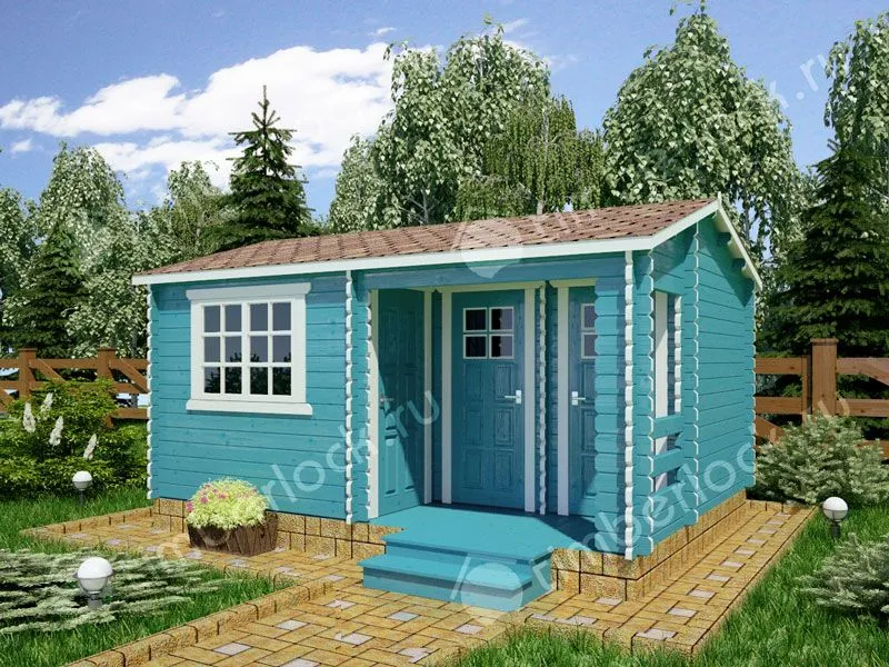 Деревянный хозблок Х-538-1