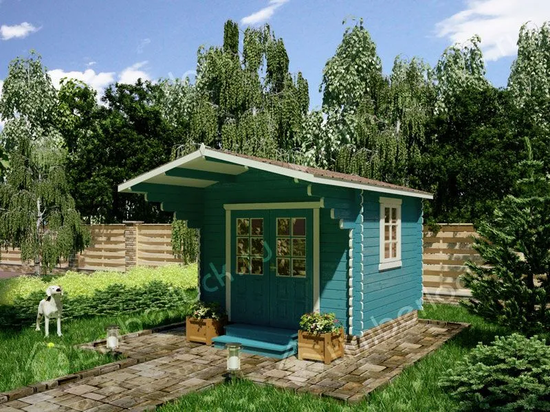 Садовый домик из минибруса С-33-1