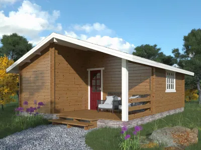 Кемпинговый домик с сауной КД-76