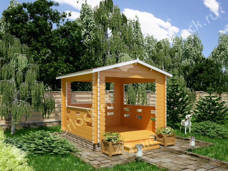 Беседка для дачи Б-33-1