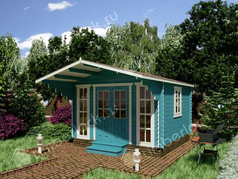 Садовый домик из минибруса С-3838-1