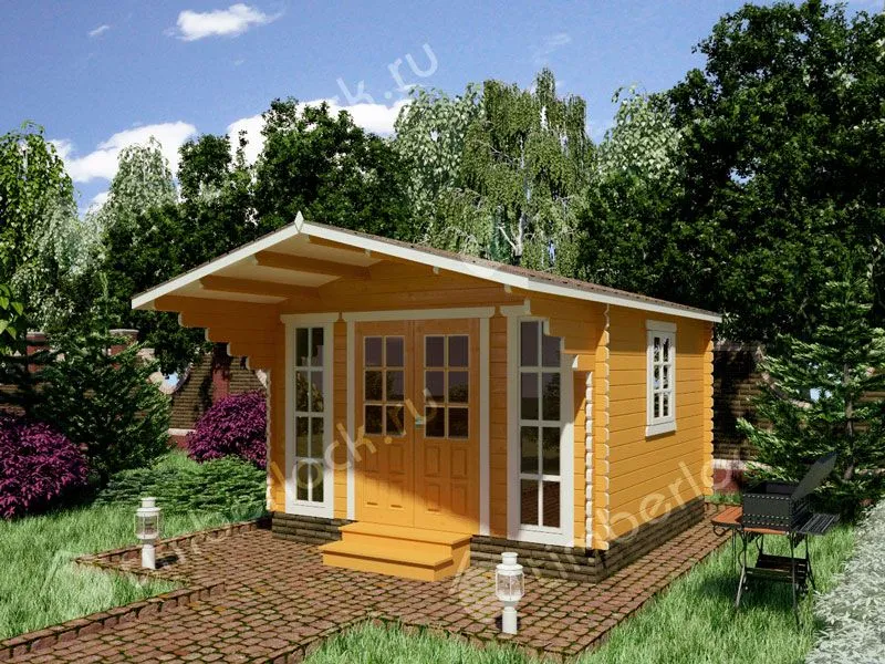 Садовый домик из минибруса С-3838-1