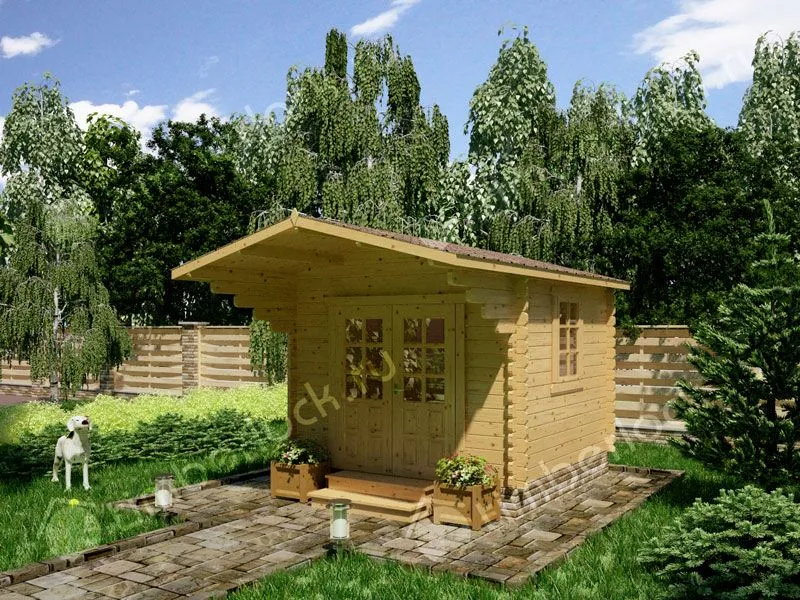 Садовый домик из минибруса С-33-1