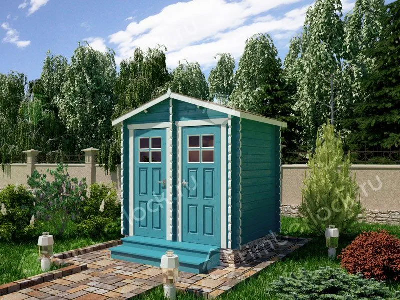 Хозблок с душем и туалетом Х-252