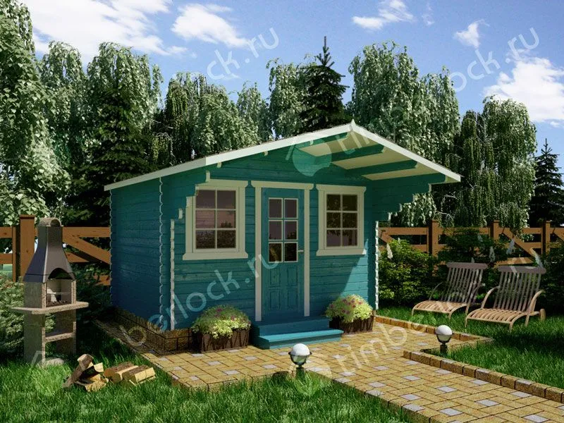 Садовый домик из минибруса С-383-1