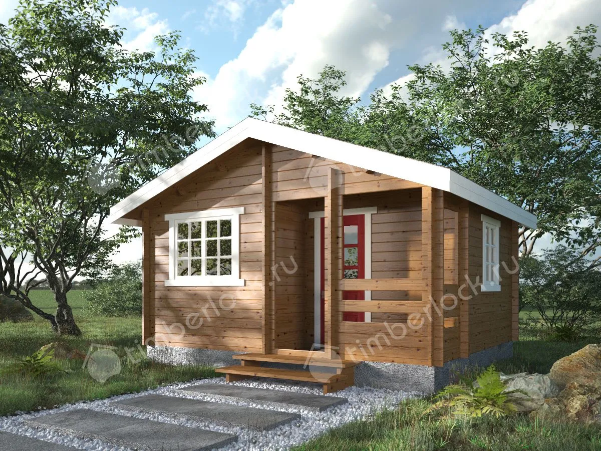 Маленький садовый домик С-54