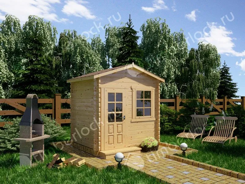 Садовый домик из минибруса С-252