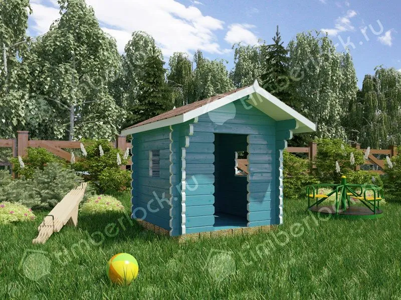 Детский домик из дерева «Малыш»