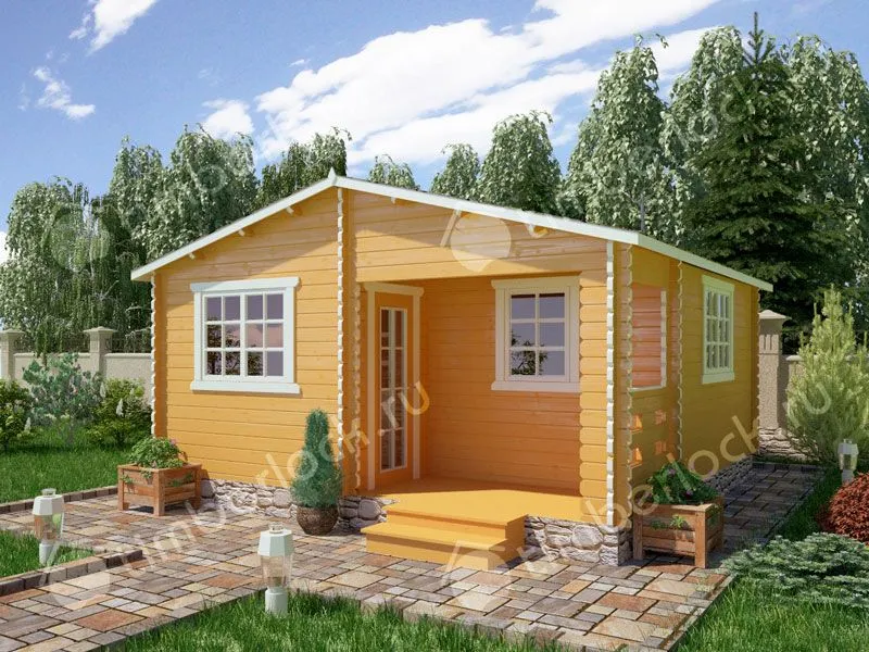 Летний домик для дачи Д-5454-1
