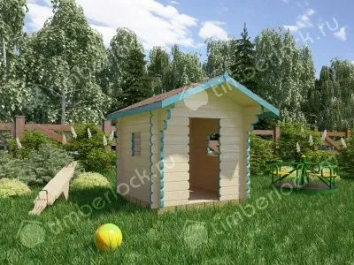 Детский домик из дерева «Малыш»