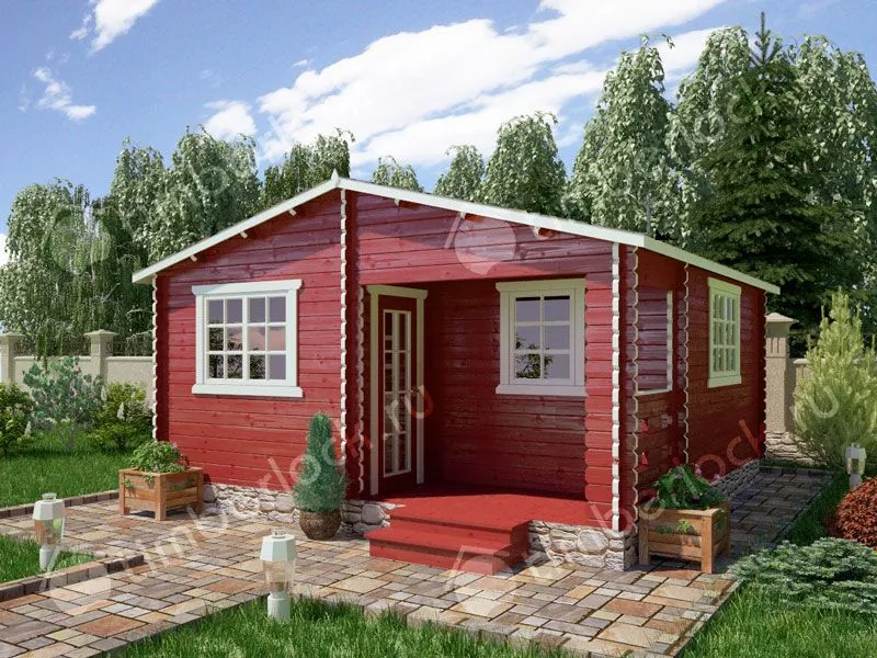 Летний домик для дачи Д-5454-1