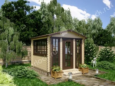 Беседка закрытая Б-33-5