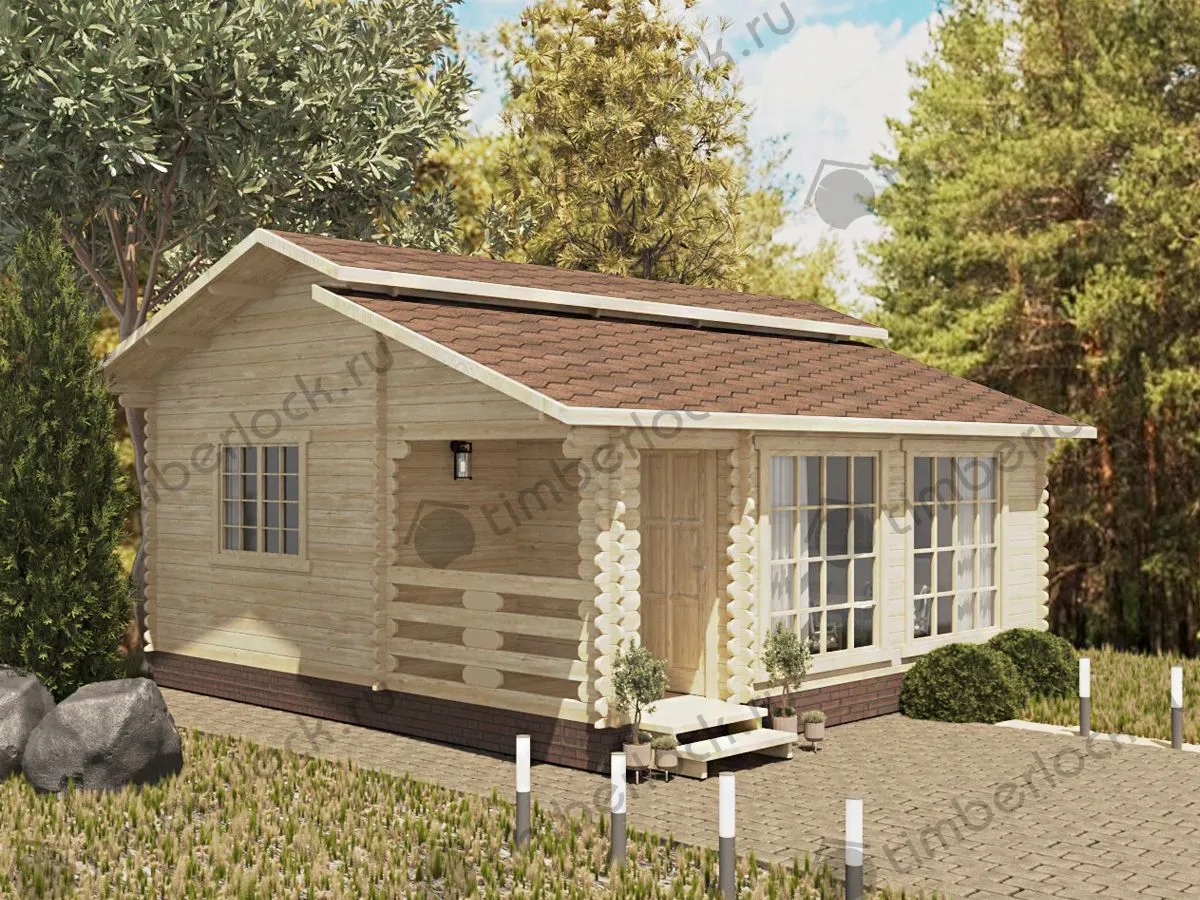 Дачный дом 6х6м Д-66-2