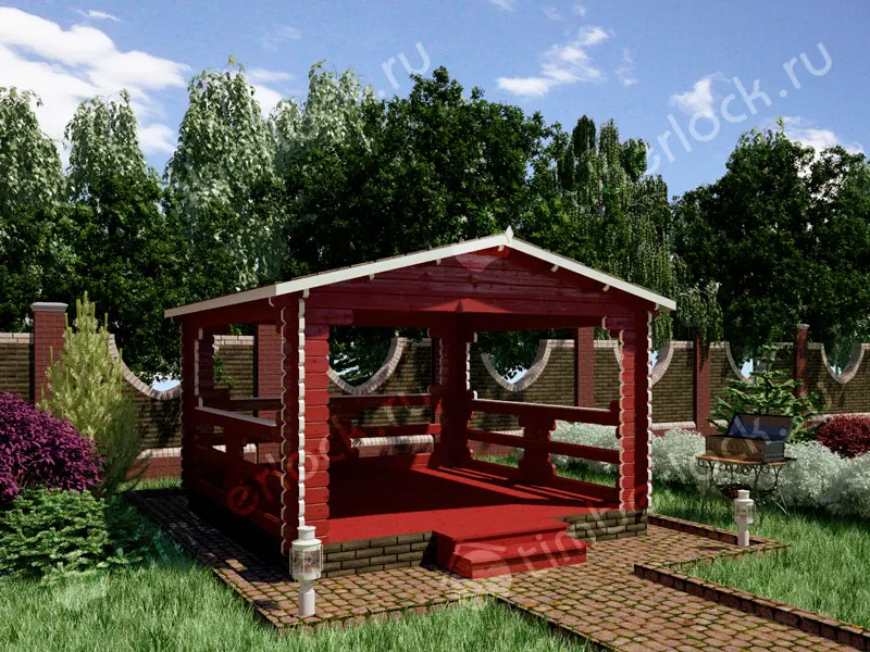 Открытая беседка Б-44-1