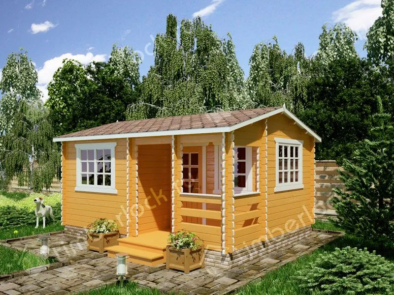 Маленький дачный домик Д-54