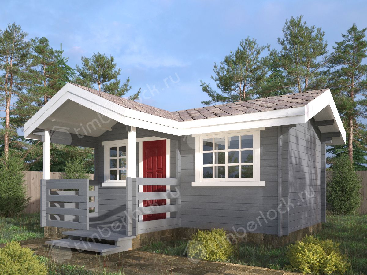 Летний садовый домик С-545