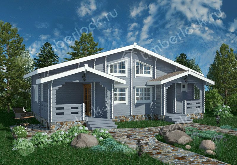 Проект дома шале Ш-711