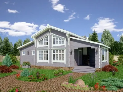 Проект дома шале Ш-611