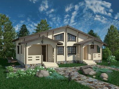 Проект дома шале Ш-711