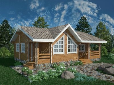 Проект дома шале Ш-810