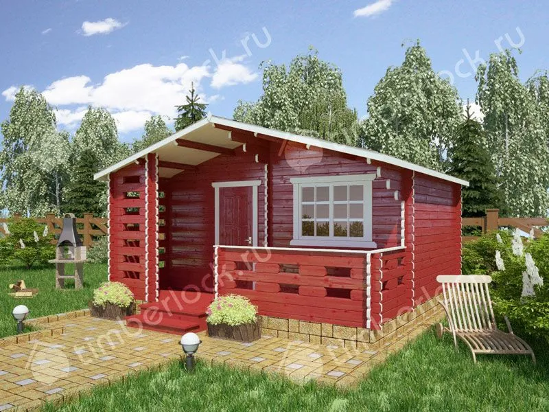 Небольшой дачный домик Д-535-2